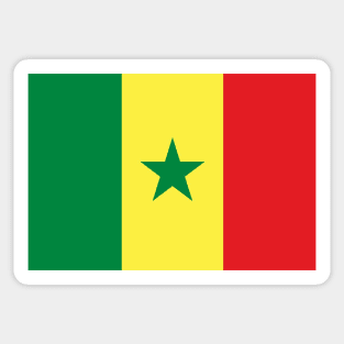 Senegal flag Sticker